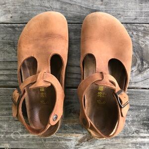 Maryjane t-strap Birkenstock clogs 38